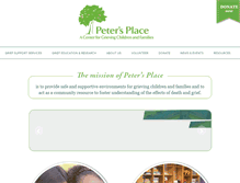 Tablet Screenshot of petersplaceonline.org